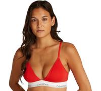 Calvin Klein Damen BH Bralette Triangle herausnehmbare Polster, Rot (Molten), XS