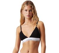 Calvin Klein Damen BH Bralette Triangle herausnehmbare Polster, Schwarz (Black), L