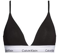 Calvin Klein Damen BH Bralette Triangle herausnehmbare Polster, Schwarz (Black), XS