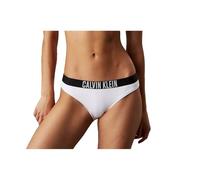 Calvin Klein Damen-Bikini-Badehose, Weiß (Brilliant White), Größe S, White, S
