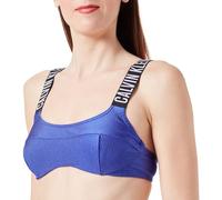Calvin Klein Kw0kw02389 Bralette Bikinioberteil S Midnight Lagoon