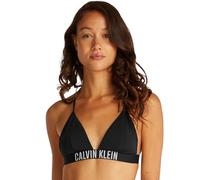 Calvin Klein Damen Bikini Oberteil Triangel Herausnehmbare Polster, Schwarz (Pvh Black), L
