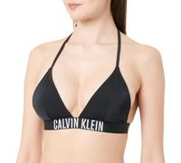 Calvin Klein Damen Bikini Oberteil Triangel Herausnehmbare Polster, Schwarz (Pvh Black), S