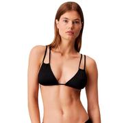 Calvin Klein Underwear Bikini-Oberteil mit Strukturmuster Modell 'TRIANGLE' in Black, Größe S