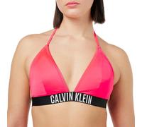 Calvin Klein Damen Bikini Oberteil Triangel mit Schnürung, Rot (Signal Red), XL