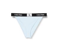 Calvin Klein Damen Bikinihose High Rise Cheeky Bikini High Waist, Blau (Keepsake Blue), L