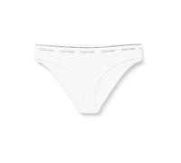 Calvin Klein Damen Bikinihose mit Logobund, Weiß (Pvh Classic White), 1XL