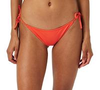 Calvin Klein Damen Bikinihose Seitliche Schnürung Sport, Orange (Bright Vermillion), XL