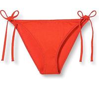 Calvin Klein Damen Bikinihose Seitliche Schnürung Sport, Rot (Cajun Red), M