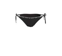 Calvin Klein Damen Bikinihose Seitliche Schnürung Sport, Schwarz (PVH Black), L