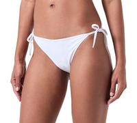 Calvin Klein Damen Bikinihose Seitliche Schnürung Sport, Weiß (Pvh Classic White), M