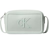 Calvin Klein Damen Bold Ck Camera Bag Lv04f3220g Crossover, Grey (Whispering Blue)