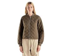 Calvin Klein Damen Bomberjacke Quilted Jacket Dünn, Grün (Tarmac), XS