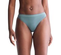 Calvin Klein Damen Bonded Flex Mid-Rise Thong, Blue Performance, XS
