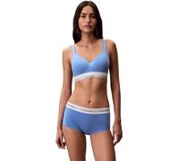 Calvin Klein Damen Bralette Lift mit Logobund, Blau (Blue Descent), S