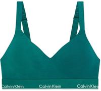 Calvin Klein Damen Bralette Lift mit Logobund, Blau (Turf), XXS