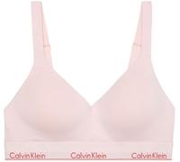 Calvin Klein Damen Bralette Lift mit Logobund, Rosa (Potpourri), L