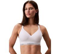 Calvin Klein Damen Bralette Lift mit Logobund, Weiß (White), XL