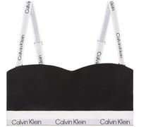 Calvin Klein Damen Bralette Lightly Lined Bandeau, Schwarz (Black), S