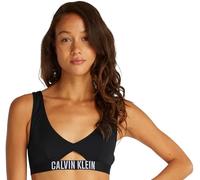 Calvin Klein Damen Bikini Oberteil Bralette mit Cut-Out, Schwarz (Pvh Black), L