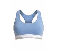 Calvin Klein Damen Bralette Ungefüttert LV00QF8493 Bralette, Blau (Blue Descent), S