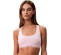 Calvin Klein Damen Bralette Unlined mit Logobund, Rosa (Potpourri), S