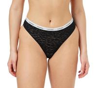 Calvin Klein Damen Brazilian Slip Unterwäsche, Schwarz (Black), XS