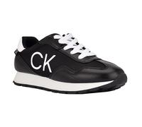 Calvin Klein Damen Caden Sneaker, Black, 36 EU