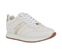 Calvin Klein Damen Carlla Sneaker, White Logo 146, 35 EU