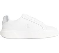 Calvin Klein Damen Chunky Cupsole Laceup LTH Met Yw0Yw01948 Low Top, White (Bright White/Silver), 38 EU