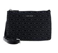Calvin Klein Damen CK Must EW DBL COMP XBODY K60K608869 Crossovers, Schwarz (Black Mono)