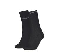 Socken CALVIN KLEIN "CK WOMEN SOCK 2P DROPNEEDLE PATTERN", Damen, Gr. Sockengröße, schwarz, Obermaterial: 72% Viskose, 26% Polyamid, 2% Elasthan, Socken Socken (92305027-0) schwarz
