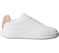 Calvin Klein Damen Cupsole Sneaker Chunky Laceup aus Leder, Mehrfarbig (Bright White/Tuscany/Chateau), 37