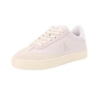 Calvin Klein Damen Cupsole Sneaker Classic Low aus Leder, Lilac Ash/Eggshell (Mehrfarbig), 41