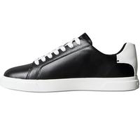 Calvin Klein Damen Cupsole Sneaker Low Pro aus Leder, Schwarz (Black), 41