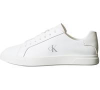 Calvin Klein Damen Cupsole Sneaker Low Pro aus Leder, Weiß (Triple Bright White), 39