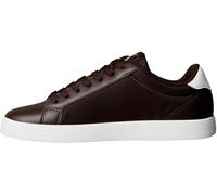 Calvin Klein Damen Cupsole Sneaker Low Top, Rot (Bordeaux/Bright White), 39