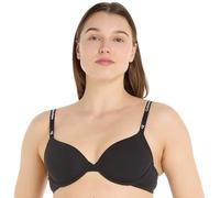 Calvin Klein Damen Demi-Cups BH Lightly Lined Leicht gefüttert, Schwarz (Black), 70DD