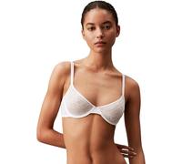 Calvin Klein Damen Demi-Cups BH Unlined mit Bügel, Weiß (White), 75B