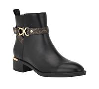 Calvin Klein Damen Dhara Stiefelette, Schwarz, 39 EU