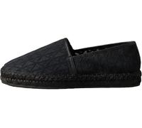 Calvin Klein Damen Espadrilles Espadrille AOP Spacer Mesh mit Logo-Print, Beige (Triple Black), 39