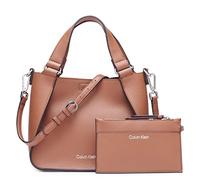 Calvin Klein Damen Estelle Novelty Crossbody, Caramel