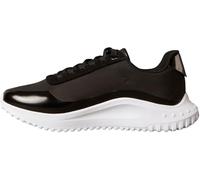 Calvin Klein Damen Eva Runner Lace Up Mat Mix Yw0Yw02016 Low Top, Black (Black/Gun Metal), 39 EU