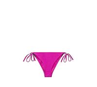 Calvin Klein Damen-Bikinihose mit seitlichem Binden, Sommer-Fuchsia, M