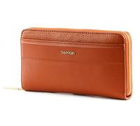 Calvin Klein Damen Geldbeutel Daily Dressed Groß, Braun (Cognac), Einheitsgröße