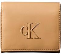 Calvin Klein Damen Geldbörse Bold Medium Bifold Klein, Braun (Tannin), Einheitsgröße