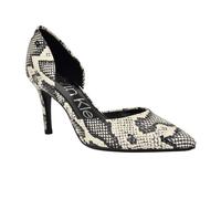 Calvin Klein Damen Gloria Pumps, Black/White Snake 005, 35.5 EU