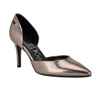 Calvin Klein Damen Gloria Pumps, Pewter Snake 060, 39.5 EU