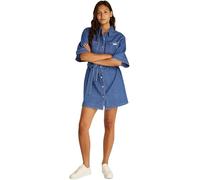 Calvin Klein Jeans - Bekleidung Linen Boxy Belted Sh J20J225169 - Blau - Größe XL