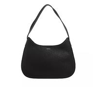 Calvin Klein Damen Hobo Bag Tasche Ck Must Plus Shoulder Bag Medium Klein, Schwarz (Ck Black), Einheitsgröße